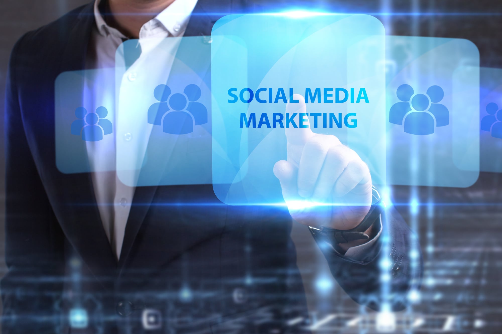 Social Media Marketing concept